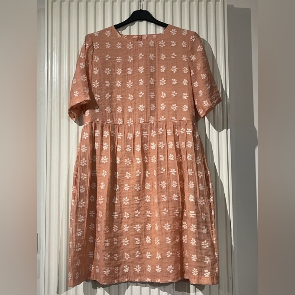 Floral Peach Dress